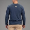 image:imageVortex Mens FullTine Long Sleeve TShirtsNavy Heather