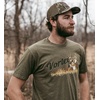 image:imageVortex Mens Grassland Heritage Short Sleeve TShirtsMilitary Heather