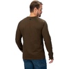 image:imageVortex Mens Outland Heavyweight Long Sleeve Pocket TShirtsDark Brown