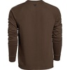 image:imageVortex Mens Outland Heavyweight Long Sleeve Pocket TShirtsDark Brown