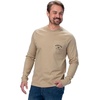image:imageVortex Mens Outland Heavyweight Long Sleeve Pocket TShirtsTan