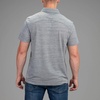 image:imageVortex Mens Punch in Polo Shirts  UPF 15 Protection Moisture Wicking Armpit GussetsGrey Heather