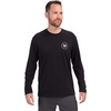 image:imageVortex Mens Salute Long Sleeve TShirtsBlack