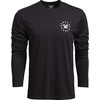 image:imageVortex Mens Salute Long Sleeve TShirtsBlack