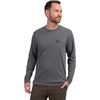 image:imageVortex Mens Salute Long Sleeve TShirtsTitanium Heather