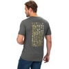 image:imageVortex Mens Salute Short Sleeve TShirtsDark Olive Heather