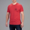 image:imageVortex Mens Salute Short Sleeve TShirtsRed Heather