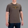 image:imageVortex Mens Shield Short Sleeve TShirtsBrown Heather