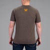 image:imageVortex Mens Shield Short Sleeve TShirtsBrown Heather
