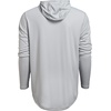 image:imageVortex Mens Sun Slayer Hoodies  UPF 50 MoistureWicking Stretch FabricCool Grey