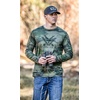 image:imageVortex Mens Sun Slayer Long Sleeve Shirts  UPF 50 Sun Protection Moisture Wicking Stretch FabricForest Camo