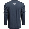 image:imageVortex Mens Three Peaks Long Sleeve TShirtsNavy Heather