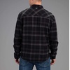 image:imageVortex Mens Timber Rush Flannel Shirts  Mechanical Stretch Moisture Wicking Underarm GussetBlack