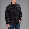 image:imageVortex Mens Timber Rush Flannel Shirts  Mechanical Stretch Moisture Wicking Underarm GussetBlack