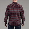 image:imageVortex Mens Timber Rush Flannel Shirts  Mechanical Stretch Moisture Wicking Underarm GussetBurgundy