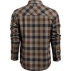 image:imageVortex Mens Timber Rush Flannel Shirts  Mechanical Stretch Moisture Wicking Underarm GussetTimber