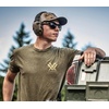 image:imageVortex Mens Toxic Chiller Short Sleeve TShirtsMilitary Heather