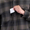 image:imageVortex Mens Trail Call Tech Flannel Shirts  Mechanical Stretch Moisture Wicking Underarm GussetShadow