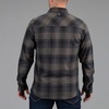 image:imageVortex Mens Trail Call Tech Flannel Shirts  Mechanical Stretch Moisture Wicking Underarm GussetShadow