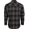 image:imageVortex Mens Trail Call Tech Flannel Shirts  Mechanical Stretch Moisture Wicking Underarm GussetShadow