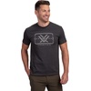 image:imageVortex Mens Trigger Press Short Sleeve TShirtsCharcoal Heather