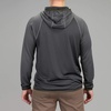 image:imageVortex Mens Weekend Rucker Hooded Long Sleeve Shirts  Moisture Wicking UPF Sun Protection Stain Release TechnologyCharcoal