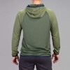 image:imageVortex Mens Weekend Rucker Hooded Long Sleeve Shirts  Moisture Wicking UPF Sun Protection Stain Release TechnologyGreen