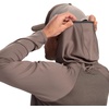 image:imageVortex Mens Weekend Rucker Hooded Long Sleeve Shirts  Moisture Wicking UPF Sun Protection Stain Release TechnologyPeat