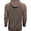image:imageVortex Mens Weekend Rucker Hooded Long Sleeve Shirts  Moisture Wicking UPF Sun Protection Stain Release TechnologyPeat