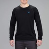 image:imageVortex Mens Weekend Rucker Long Sleeve Shirts  Moisture Wicking UPF Sun Protection Stain Release TechnologyBlack
