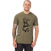 image:imageVortex Mens Wild Reveal Short Sleeve TShirtsMilitary Heather