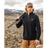 image:imageVortex Mens Yosemite Falls Microgrid Fleece PulloversBlack