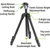 image:imageVortex Optics Mountain Pass Tripod Kit  2Way Pan Head 22 lb Max Load ArcaSwiss Head Mount  Unlimited Unconditional Warranty