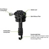 image:imageVortex Optics Radian Carbon Tripod KitsLeveling Head Tripod Kit