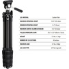 image:imageVortex Optics Summit Carbon II Tripod Kit  Light Weight Design Carbon Fiber Tripod 2Way Pan Head 22 lb Max Load Rubber Feet  Unlimited Unconditional Warranty