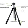 image:imageVortex Optics Summit Carbon II Tripod Kit  Light Weight Design Carbon Fiber Tripod 2Way Pan Head 22 lb Max Load Rubber Feet  Unlimited Unconditional Warranty