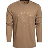 image:imageVortex Mens 13 Star Performance Grid Long Sleeve ShirtsKelp Brown