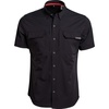 image:imageVortex Mens Callsign Short Sleeve Shirts  UPF Sun Protection Moisture Wicking Stretch FabricBlack
