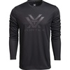 image:imageVortex Mens Core Logo Performance Grid Long Sleeve ShirtsBlack