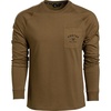 image:imageVortex Mens Outland Heavyweight Long Sleeve Pocket TShirtsDark Olive