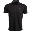 image:imageVortex Mens Punch in Polo Shirts  UPF 15 Protection Moisture Wicking Armpit GussetsBlack Heather