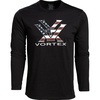 image:imageVortex Mens Stars amp Stripes Long Sleeve TShirtsBlack