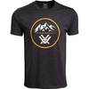 image:imageVortex Mens Three Peaks Short Sleeve ShirtsCharcoal Heather