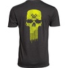 image:imageVortex Mens Toxic Chiller Short Sleeve TShirtsCharcoal Heather