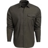 image:imageVortex Mens Trail Call Tech Flannel Shirts  Mechanical Stretch Moisture Wicking Underarm GussetBeluga