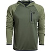 image:imageVortex Mens Weekend Rucker Hooded Long Sleeve Shirts  Moisture Wicking UPF Sun Protection Stain Release TechnologyGreen