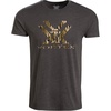 image:imageVortex x Mossy Oak Mens Core Logo Short Sleeve TShirtsCharcoal Heather