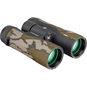 image:imageVortex Crossfire HD 10x42 Binoculars Mossy Oak Bottomland  HD Optics Tripod Adaptable Waterproof Fogproof Shockproof Included GlassPak Harness  Unlimited Unconditional WarrantyMossy Oak Bottomland