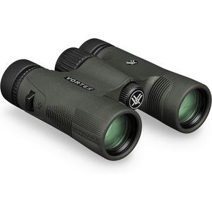 image:imageVortex Diamondback HD 10x42 Binoculars Mossy Oak Bottomland  HD Optics Tripod Adaptable Waterproof Fogproof Shockproof Included GlassPak  Unlimited Unconditional WarrantyGreen