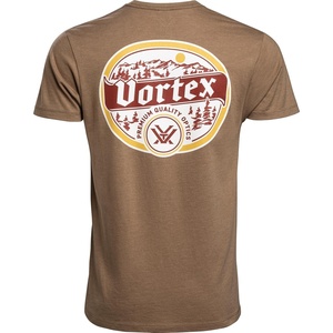 image:imageVortex Mens Alpine Continental Short Sleeve TShirtsCoyote Heather